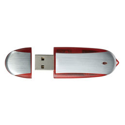 Oval USB-minnemed tryck