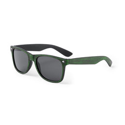 Grön Solglasögon med tryck Leychanmed tryck