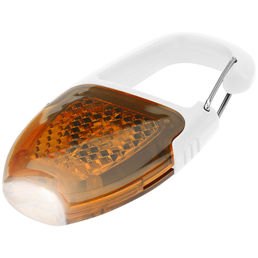 Orange Reflector karbinhake med ficklampamed tryck