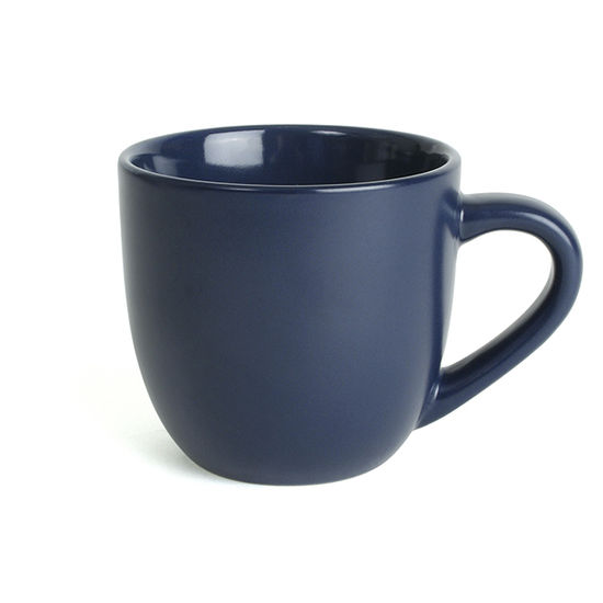 Blå Kaffemugg Atlas, 25 clmed tryck