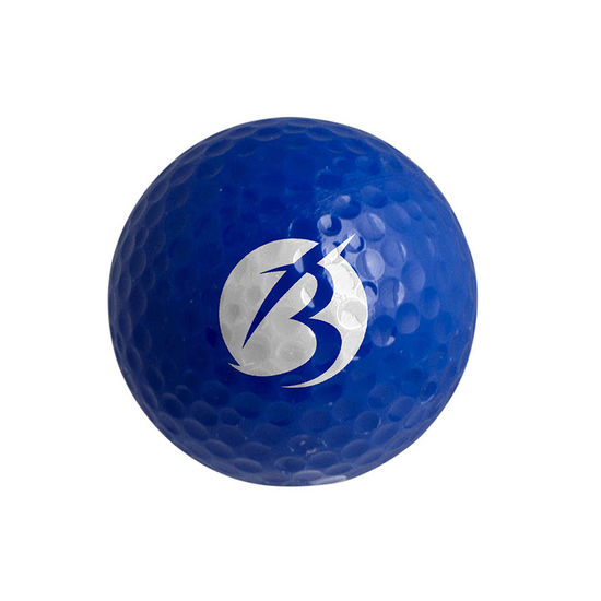 Bl Frgad golfboll med tryck Colormed tryck