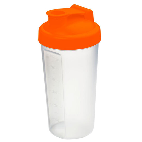 Orange Shaker med tryck Fitness 600 mlmed tryck