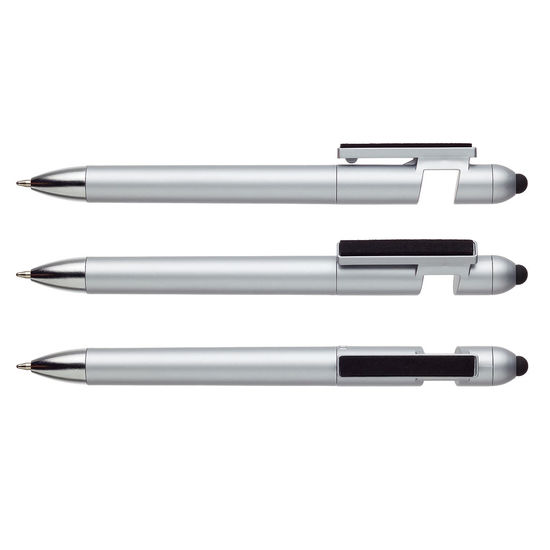 Silver Touchpenna Quattro Silvermed tryck