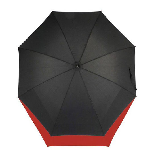 Röd Paraply med tryck Backpackmed tryck