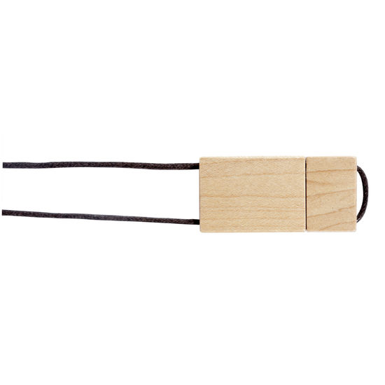 String Wood USB-minnemed tryck