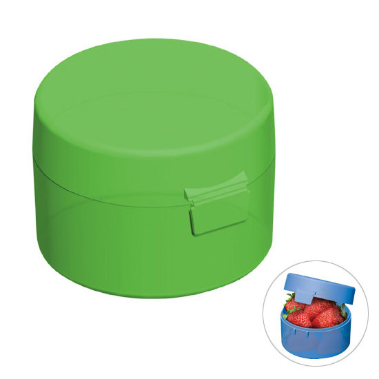 Grön Fruktbox med tryck Lagerlöfmed tryck