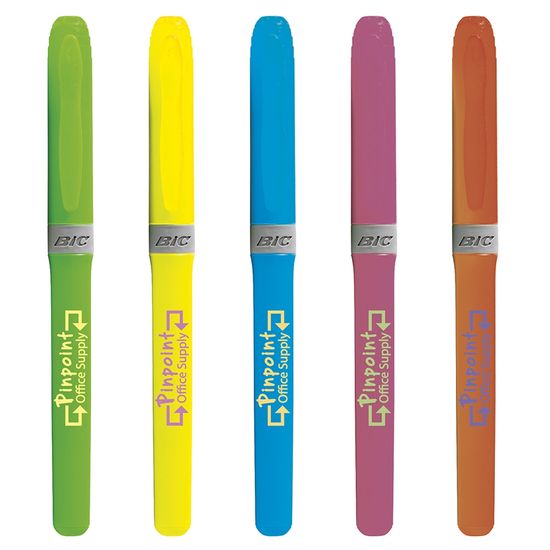 Övriga färger Markeringspenna BIC Brite Liner Grip Highlightermed tryck