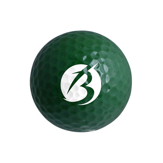 Grn Frgad golfboll med tryck Colormed tryck