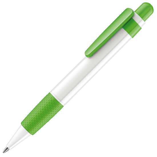 Grön Reklampenna med tryck Big Pen Solidmed tryck