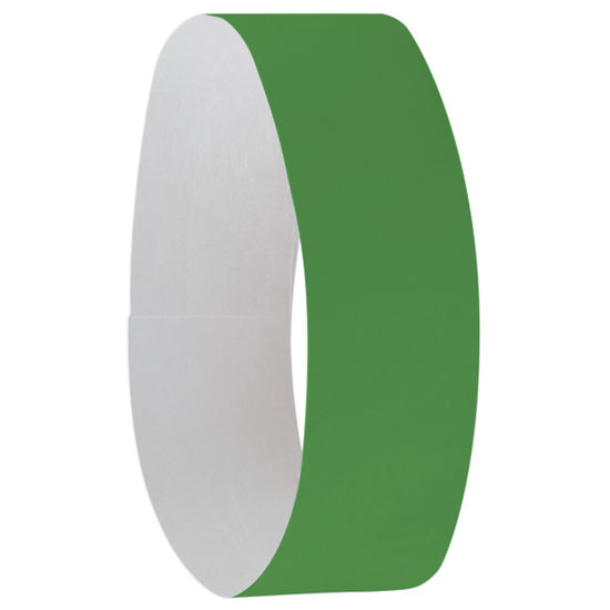 Grön Festivalarmband i papper med tryckmed tryck