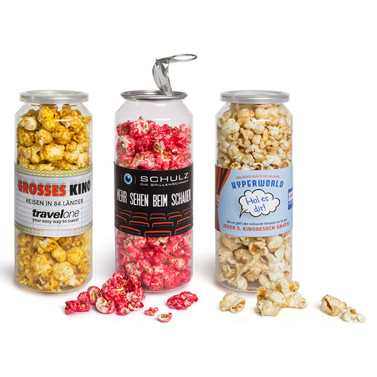 Övriga färger Crazy Popcorn Gourmetsnacksmed tryck
