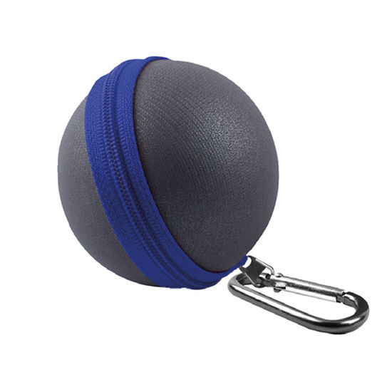 Blå Reflexboll med tryck Meteormed tryck