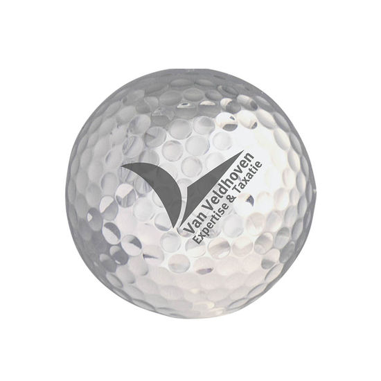 Silver Frgad golfboll med tryck Colormed tryck