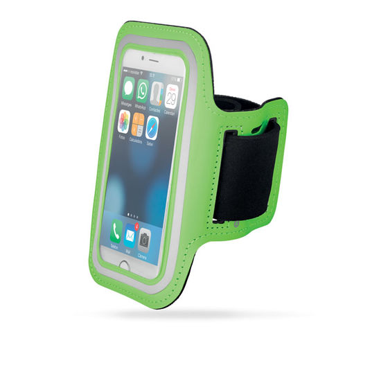 Grön Smartphonearmband Neomed tryck
