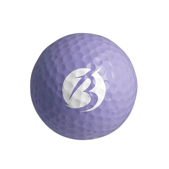 Lila Frgad golfboll med tryck Colormed tryck