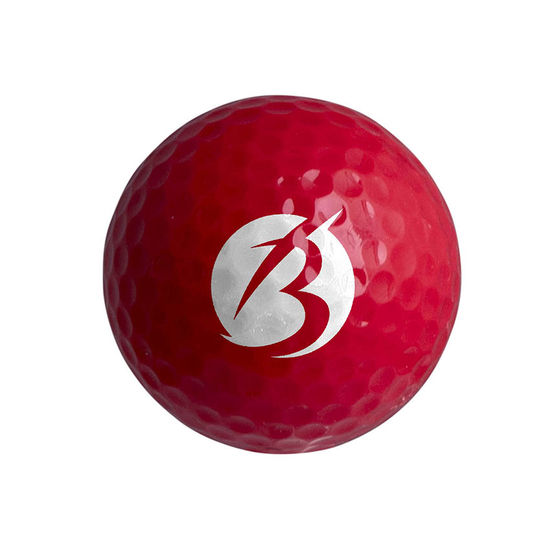 Rd Frgad golfboll med tryck Colormed tryck