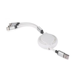 3-i-1 USB-kabel med tryck Bolja produktbild