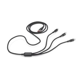 3-i-1 USB-kabel med tryck produktbild