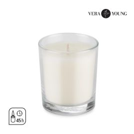 Sojavaxljus med tryck 170g - Plommon & Patchouli - Vera Ying produktbild