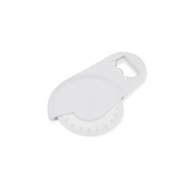 Pizzakniv med flasköppnare med tryck Poppirene produktbild