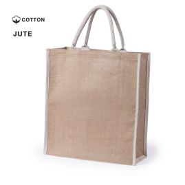Tygkasse med tryck Solux Jute produktbild