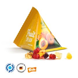 Gelégummin björnar tetraeder med tryck produktbild
