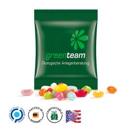 Mini-påse med jelly beans med tryck produktbild