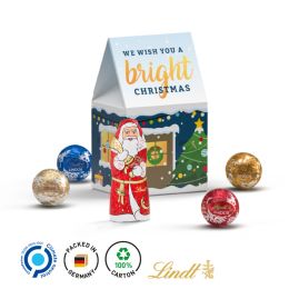 Stående julbox med tryck produktbild