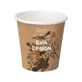 Pappersmugg med tryck 100ml produktbild