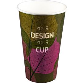 Pappersmugg med tryck 300ml produktbild