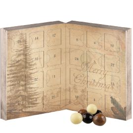 Choco Crispy Balls med tryck, adventskalender, 50g produktbild