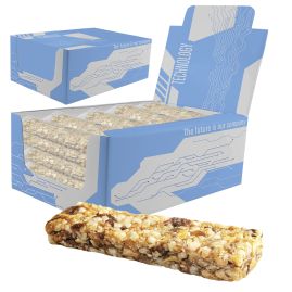 Müslibar Äpple med tryck, 625g displaybox produktbild