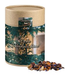 Christkindl-te i biologiskt nedbrytbar kartong med tryck, 120g produktbild