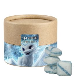 Fresh Breeze Candy med tryck, ca. 45g, Biologiskt Nedbrytbar Eko Kartongburk produktbild