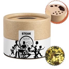 Steak spice med tryck, ca. 40g, nedbrytbar eco kartong produktbild