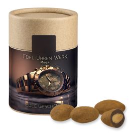 Chokladmandlar med kanel med tryck, ca 80g produktbild