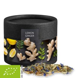 Ekologiskt örtte citron ingefära med tryck, 12g produktbild