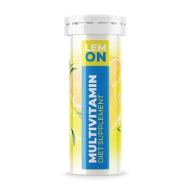 Rör med brustabletter Multivitamin med tryck produktbild