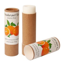 Deodorant i pappershylsa med tryck produktbild