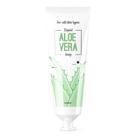 Flytande tvål i tub med tryck produktbild