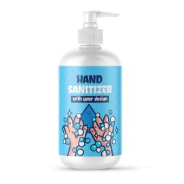 Handdesinfektionsgel i pumpflaska med tryck 150 ml produktbild