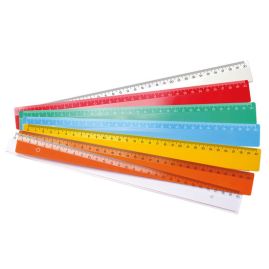 Linjal med tryck Smal 30 cm produktbild