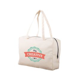 Match Sportbag med tryck i 100% bomull produktbild