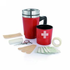 Första hjälpen-kit med mugg, 35 cl produktbild