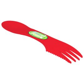 Spork med tryck i återvunnen plast produktbild