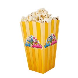 Popcornbägare med tryck Papper produktbild