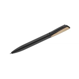Metallpenna med bambudetalj i presentask med tryck Ayo produktbild