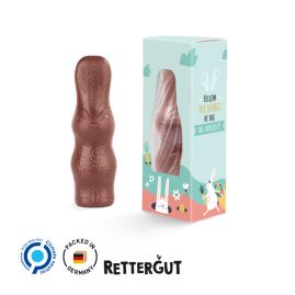 Påskkanin i reklamask med tryck produktbild