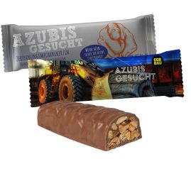 Energibars med jordnötskaramell Full color produktbild