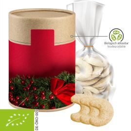 Ekologiska Vaniljhorn med tryck produktbild